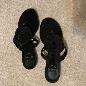 Jack Rodger jelly flip flops